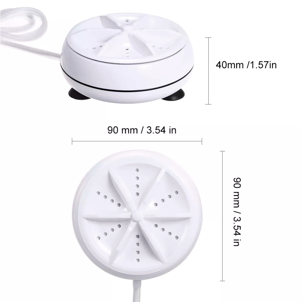 Portable Rotating Laundry Washer