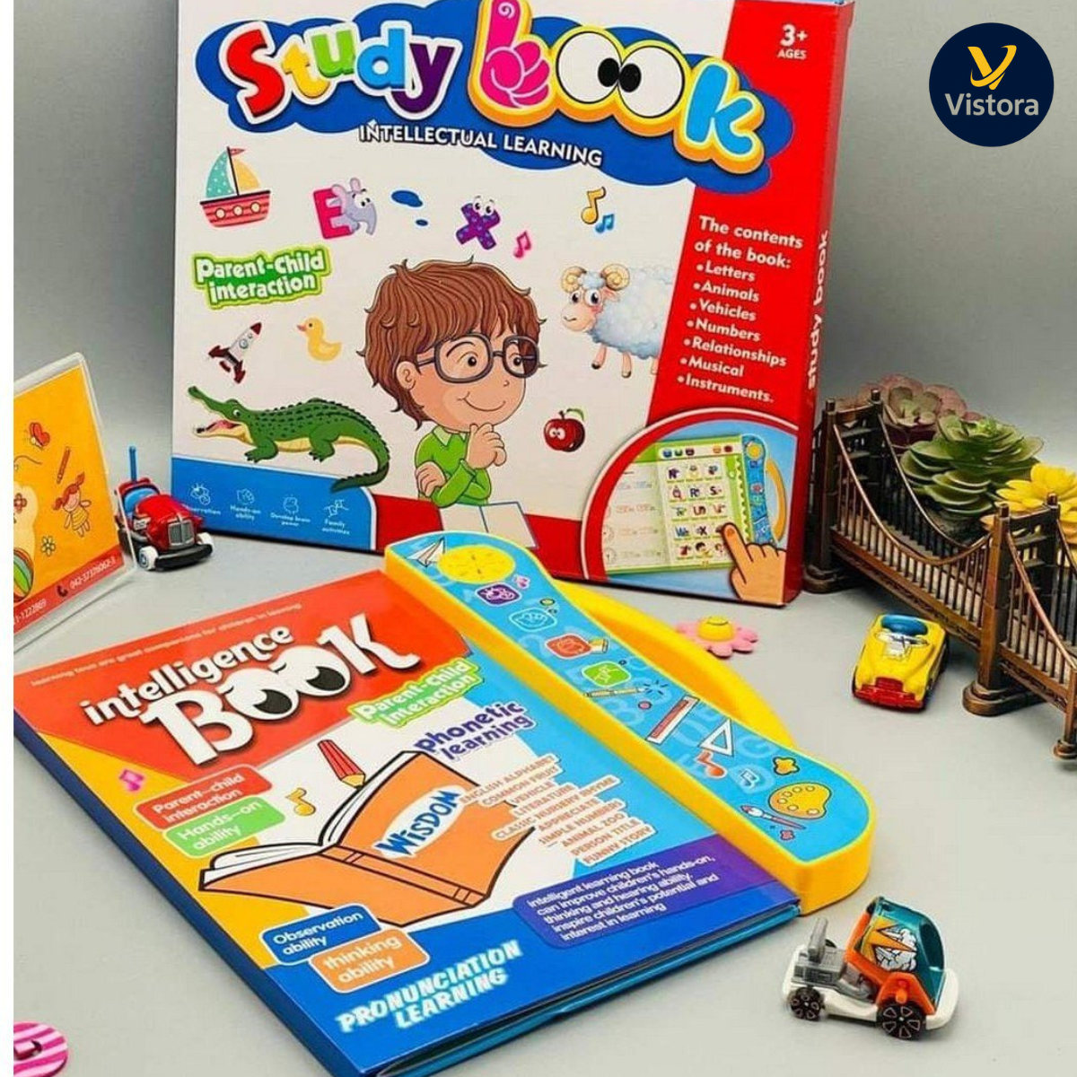 Shopnexify™ Interactive English Learning Book for Kids – Letters, Words, Rhymes & Sounds