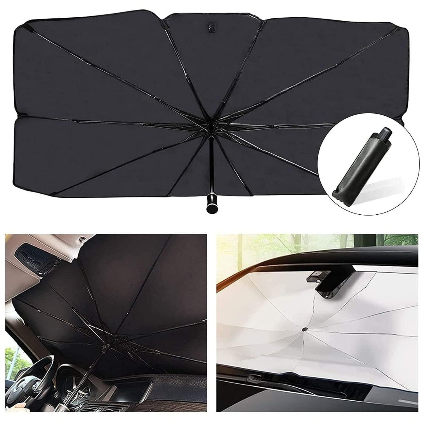 Car Windshield Sun Shade Umbrella | ShopNexify