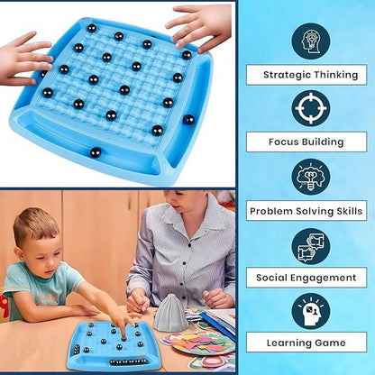 Ignite Brainpower & Bonding — The Magnetic Battle Chess Game Every Family Loves! - Vistora