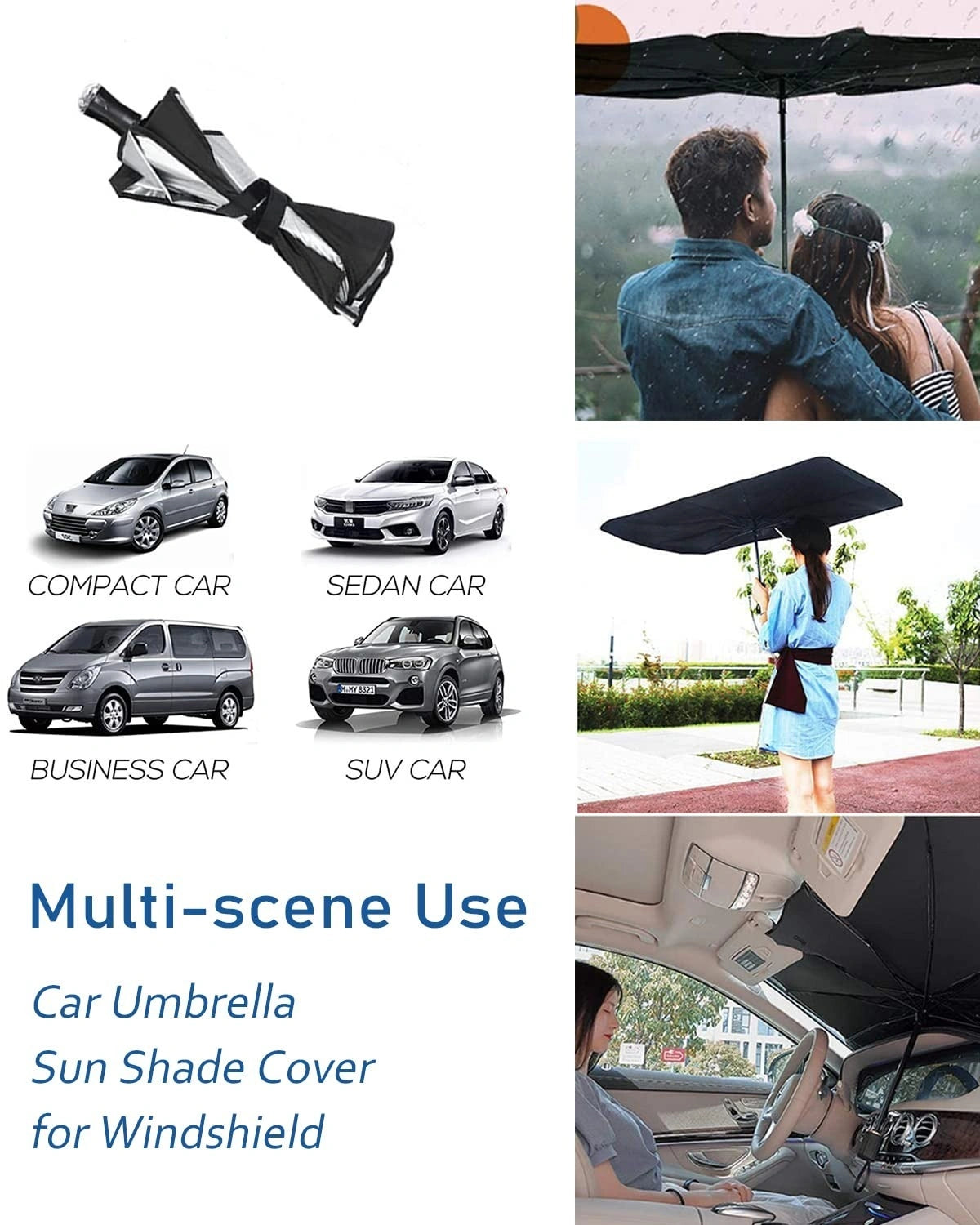 Car Windshield Sun Shade Umbrella | ShopNexify