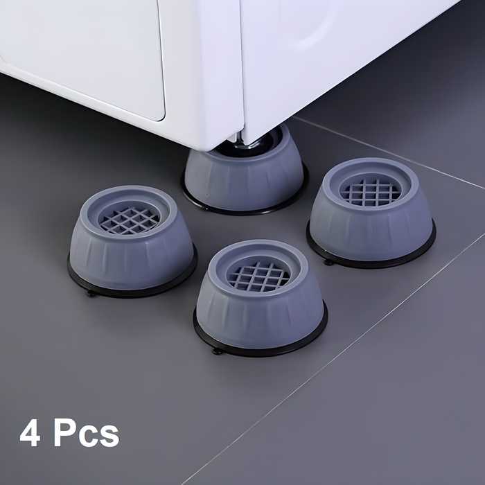 Anti Vibration Washing Machine Feet Pads-Shock Absorbing & Noise Reduction Pads (Set of 4)